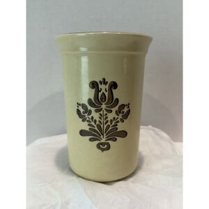 Pfaltzgraff Village Standard Utensil Crock #500 Straight Side Utensils Holder